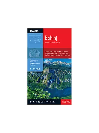 ROTHER | Wanderkarte Slowenien Bohinj | keine Farbe