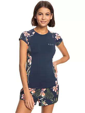 ROXY | Damen Rushguard Printed | dunkelblau