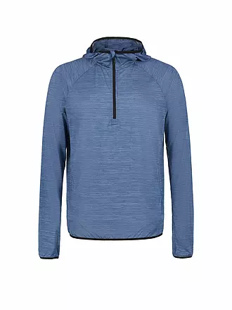 RUKKA |  Herren Laufhoodie mit Zip Meilan | dunkelblau