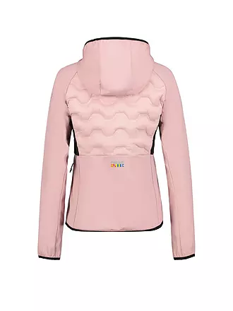 RUKKA | Damen Hybrid Laufjacke Martu | rosa