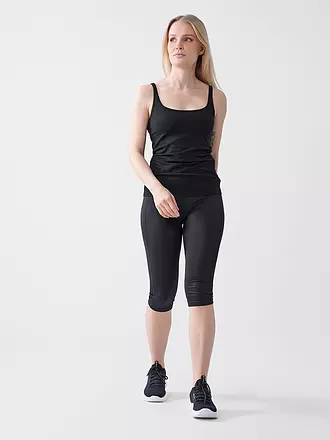 RUKKA | Damen Laufhose Maakeski 3/4 | schwarz