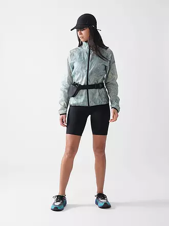 RUKKA | Damen Laufjacke Maile Print | hellgrün