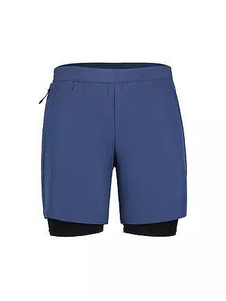 RUKKA | Herren Laufshort Maaninka 2in1 | dunkelblau