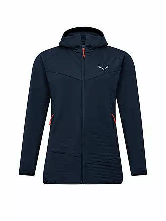 SALEWA | Damen Fleecejacke Puez Altavia Polarlite Hoodie | dunkelblau