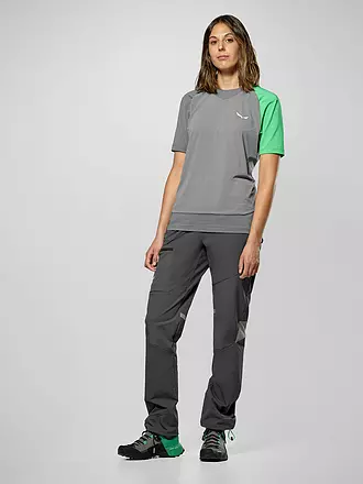 SALEWA | Damen Funktionsshirt NXT Hybrid | hellgrau