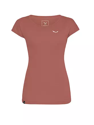SALEWA | Damen Funktionsshirt Puez Melange Dry | kupfer