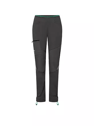 SALEWA | Damen Softshell Wanderhose NXT Durastretch | schwarz