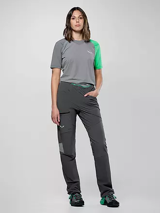 SALEWA | Damen Softshell Wanderhose NXT Durastretch | schwarz
