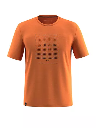 SALEWA | Herren Funktionsshirt Eagle Dotted Merino | schwarz