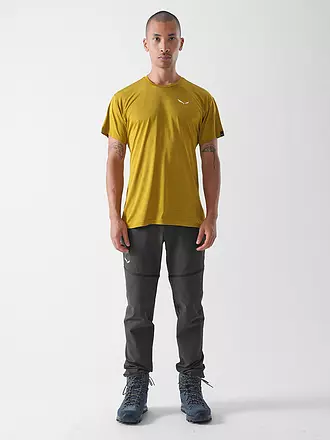 SALEWA | Herren Funktionsshirt Puez Melange Dry | gold