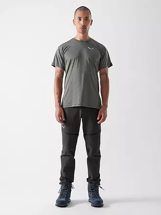 SALEWA | Herren Funktionsshirt Puez Melange Dry | olive
