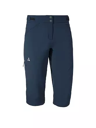 SCHÖFFEL | Damen 3/4 Radhose Moldavia L | dunkelblau