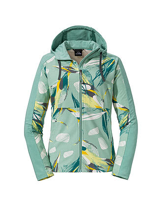 SCHÖFFEL | Damen Fleece Hoody Locarno L | blau