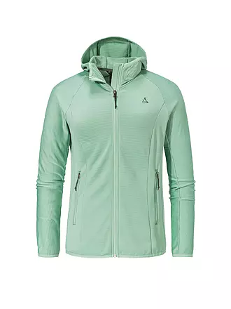 SCHÖFFEL | Damen Fleecejacke Cascata Hoodie | mint
