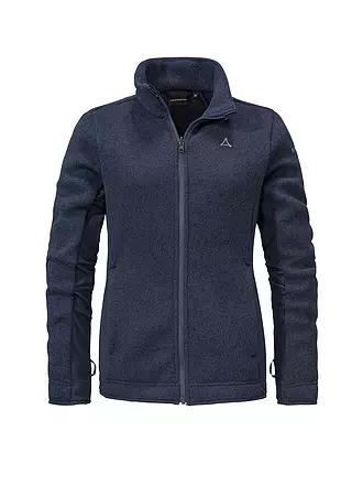 SCHÖFFEL | Damen Fleecejacke Oberau L superwarm ZipIn! | dunkelrot