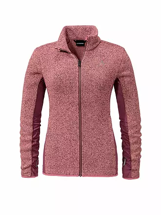 SCHÖFFEL | Damen Fleecejacke Oberau ZipIn | beere
