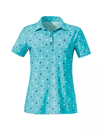 SCHÖFFEL | Damen Funktionspolo Achhorn L | türkis