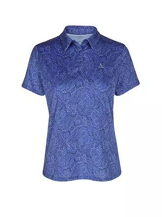 SCHÖFFEL | Damen Funktionspolo Style Todra | blau