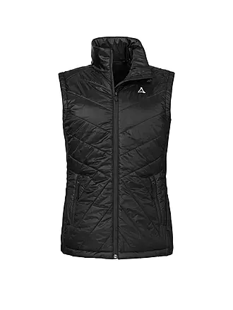 SCHÖFFEL | Damen Gilet Hybrid Vest Stams | orange