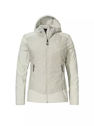 SCHÖFFEL | Damen Hybridjacke Style Blaueis Hoodie | creme