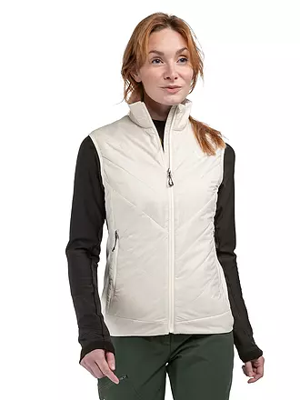SCHÖFFEL | Damen Hybridweste Cascata | weiss