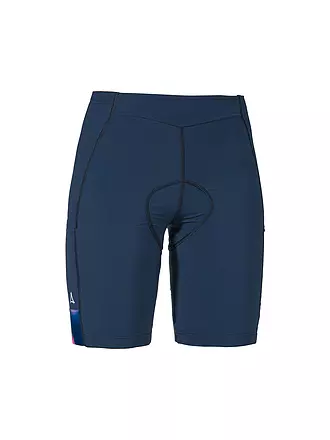 SCHÖFFEL | Damen Radhose Skin Pants Solo Short 4h L | dunkelblau