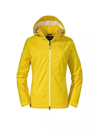 SCHÖFFEL | Damen Regenjacke Easy XT L | gelb