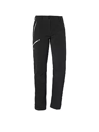 SCHÖFFEL | Damen Wanderhose Ascona Warm L | schwarz