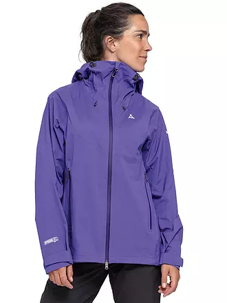 SCHÖFFEL | Damen Wanderjacke Mountain Style Blaueis 3L | lila