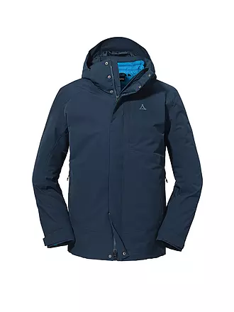 SCHÖFFEL | Herren 3in1 Wanderjacke mit Thermo-Innenjacke | dunkelblau