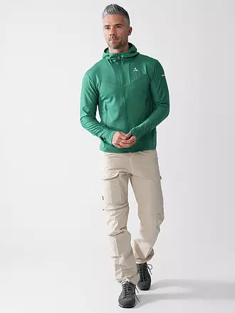 SCHÖFFEL | Herren Fleecejacke Style Blaueis Hoodie | weiss