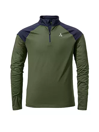 SCHÖFFEL | Herren Funktions Zipshirt Lenggries M | schwarz