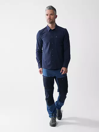 SCHÖFFEL | Herren Hemd Dunajec | dunkelblau
