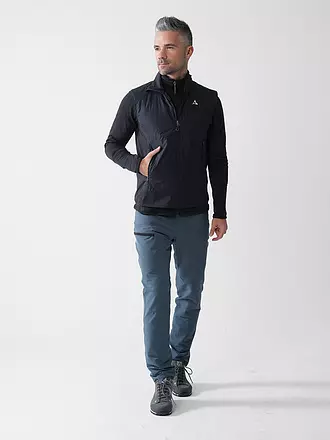 SCHÖFFEL | Herren Hybridweste Style Blaueis | schwarz