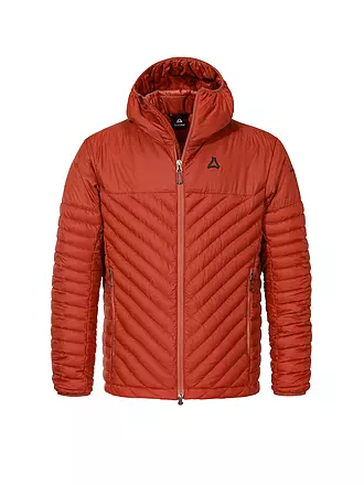 SCHÖFFEL | Herren Isojacke Cascata Down Hoodie | rot
