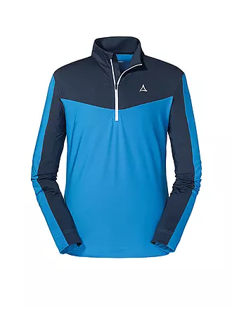 SCHÖFFEL | Herren Unterzieh Zipshirt Fiss M | blau