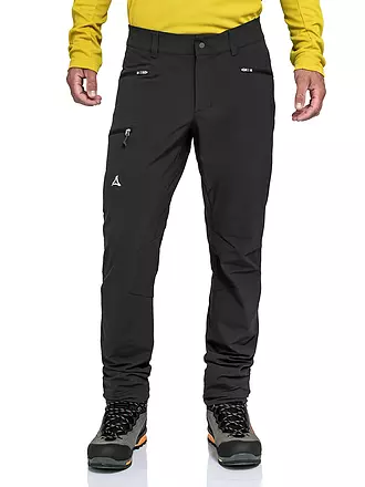 SCHÖFFEL | Herren Wanderhose Style Blaueis | schwarz