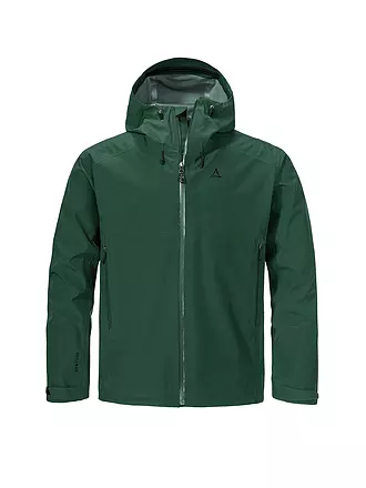 SCHÖFFEL | Herren Wanderjacke Cascata 3L Hoodie | dunkelgrün