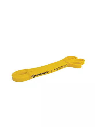 SCHILDKRÖT | Super Band Light, Premium Widerstandsbänder mit 12-20kg Widerstand, 21mm Breite | gelb