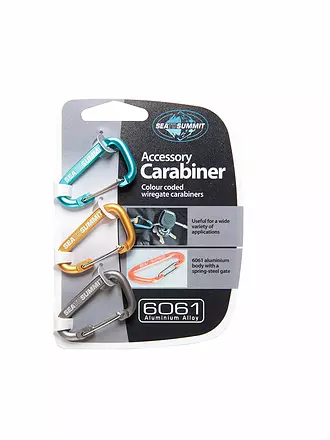 SEA TO SUMMIT | Accessory Carabiner 3er-Pack | keine Farbe