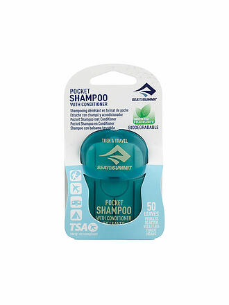 SEA TO SUMMIT | Trek & Travel Pocket Conditioning Shampoo 50 Blätter | keine Farbe