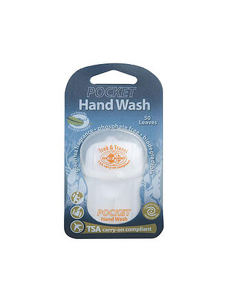 SEA TO SUMMIT | Trek & Travel Pocket Hand Wash 50 Blätter | keine Farbe