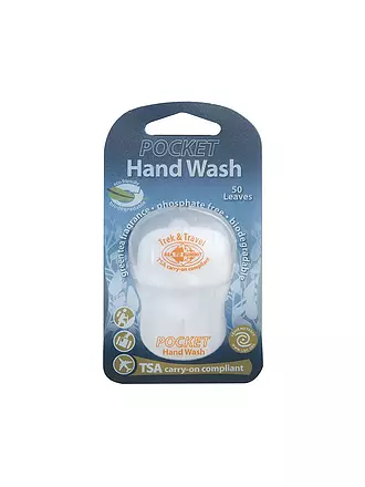 SEA TO SUMMIT | Trek & Travel Pocket Hand Wash 50 Blätter | keine Farbe