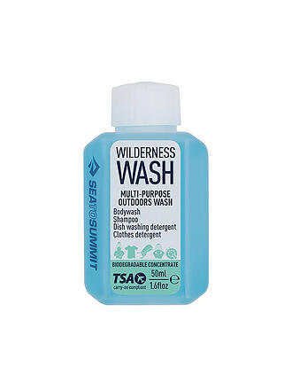 SEA TO SUMMIT | Wilderness Wash biologisch abbaubares Waschkonzentrat 50ml | blau