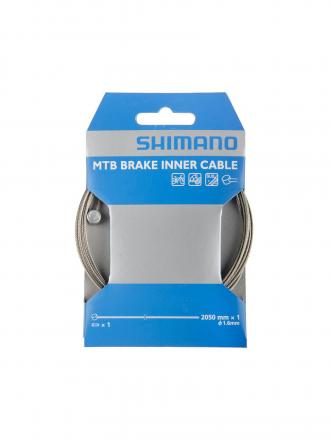 SHIMANO SB | MTB-Bremsseil 1,6mm x 2050mm | silber