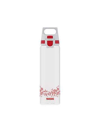 SIGG | Trinkflasche Total Clear ONE  My Planet 750ml | rot