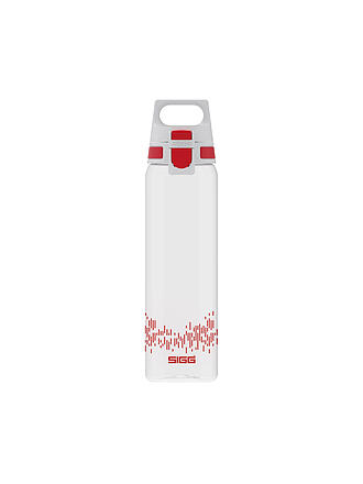 SIGG | Trinkflasche Total Clear ONE  My Planet 750ml | rot