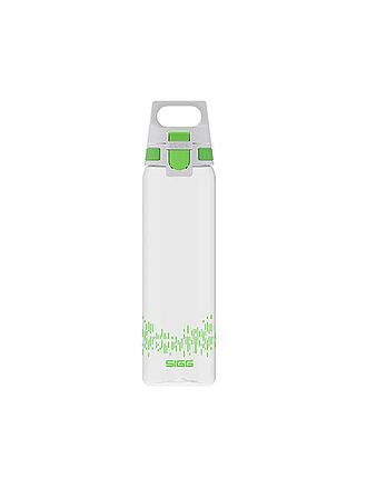 SIGG | Trinkflasche Total Clear ONE MyPlanet Anthracite 750ml | grün
