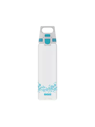 SIGG | Trinkflasche Total Clear ONE MyPlanet Anthracite 750ml | türkis