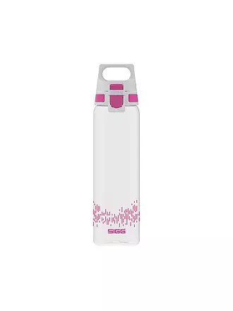 SIGG | Trinkflasche Total Clear ONE MyPlanet Anthracite 750ml | pink